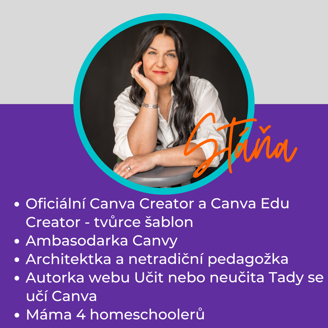 Ing. arch. Stanislava Kratochvílová, architektka a pedagožka, lektorka Canvy Ing. arch. Stanislava Kratochvílová, architektka a pedagožka, lektorka Canvy